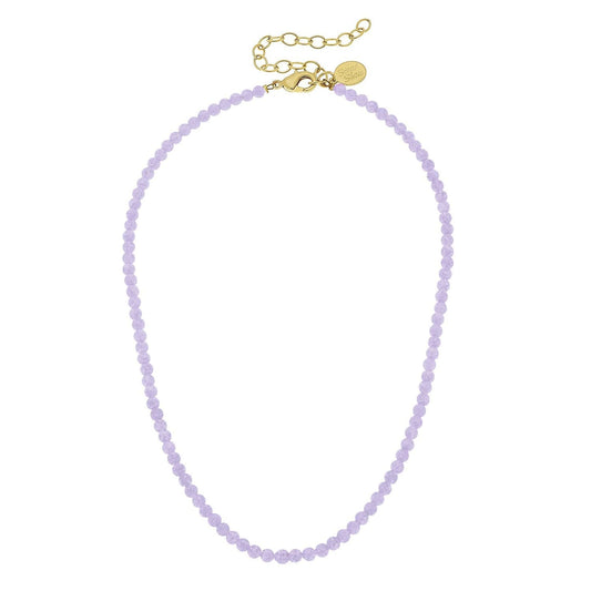 Alys Necklace: Lavender