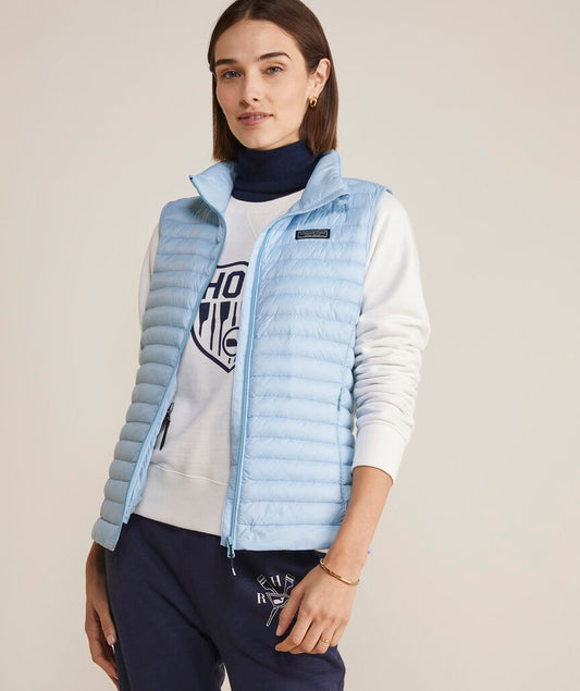 Lightweight Packable Puffer Vest - Jake Blue