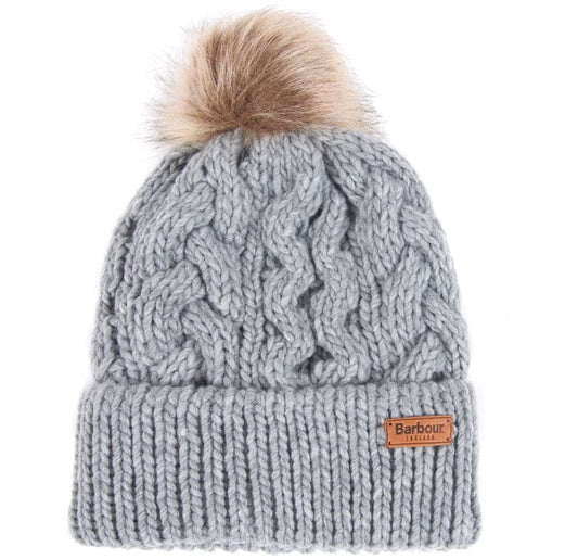 PENSHAW CABLE BEANIE -GREY
