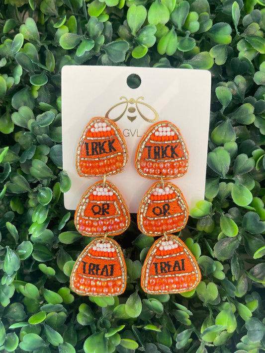 CANDY CORN EARRINGS