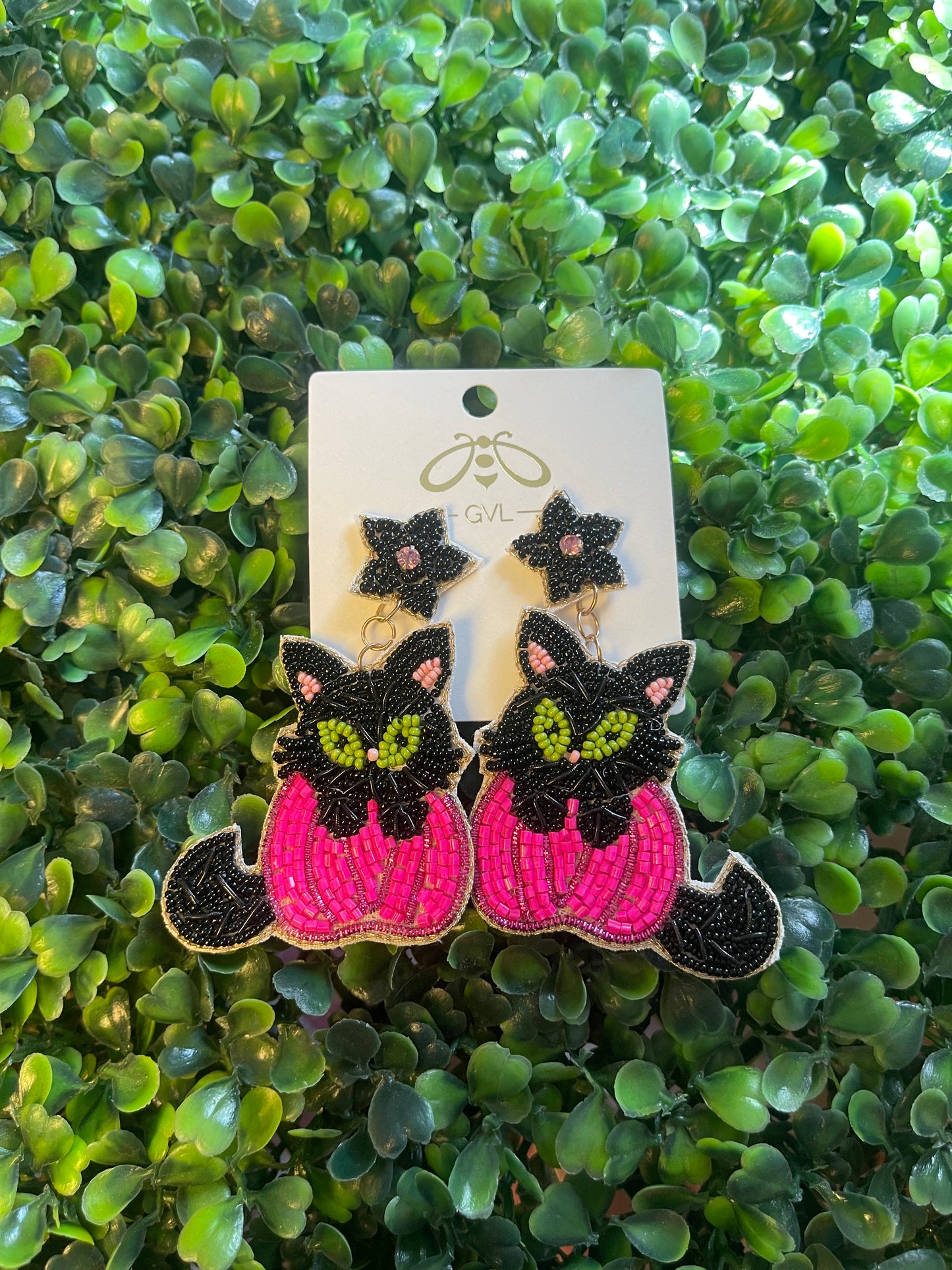 HALLOWEEN KITTY EARRINGS