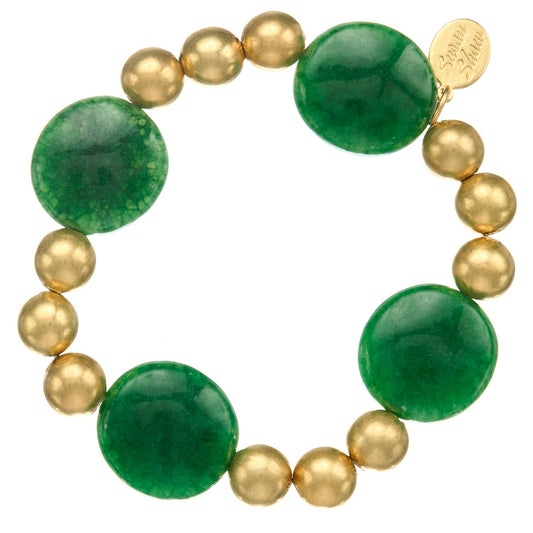 Mini Margaret Stone Bracelet - Shamrock