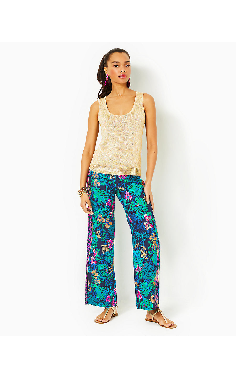 BAL HARBOUR PALAZZO PANTS- LIFE OF THE PARTY