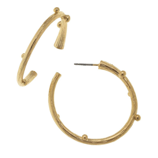 Vine Hoops - Gold