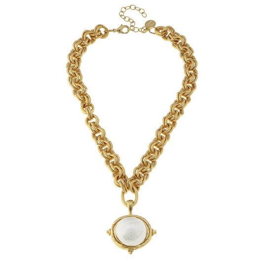 Pearl Cab Necklace