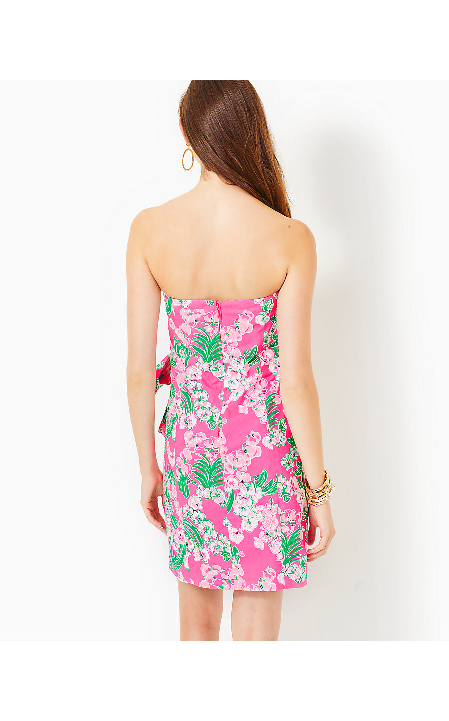 STELA STRAPLESS BOW DRESS  - WORTH A LOOK