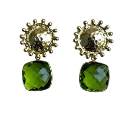 ISLA EARRINGS - Peridot